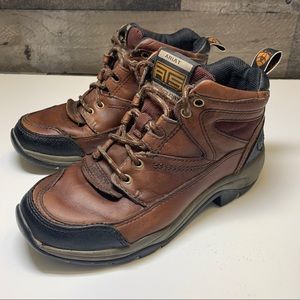 Ariat ATS Terrain Hiking Western Boots Leather
